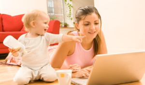 hướng dẫn các mẹ bỉm kiếm tiền online tại nhà